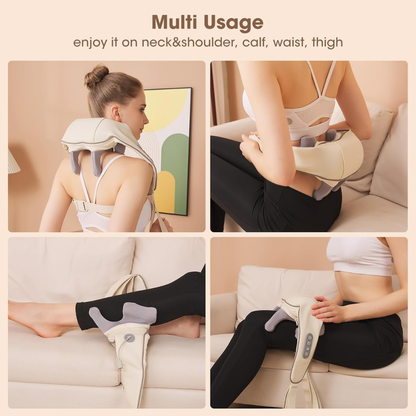 Neck & Cervical Massager – Vitalex | 6D Shiatsu with Heat
